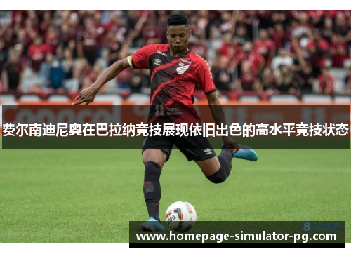 费尔南迪尼奥在巴拉纳竞技展现依旧出色的高水平竞技状态